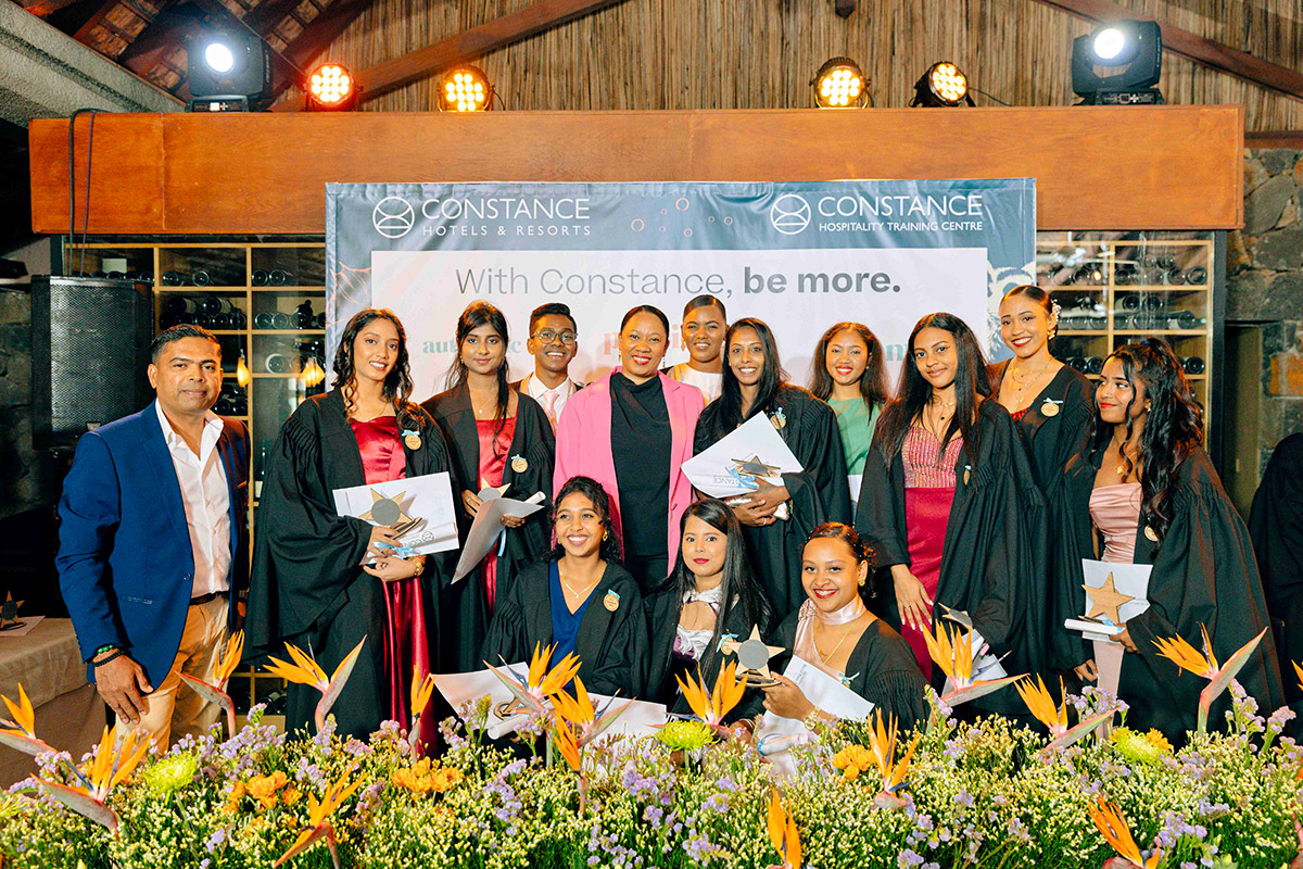 Constance Hospitality Training Centre : 53 futurs professionnels de l'hôtellerie décrochent leur diplôme